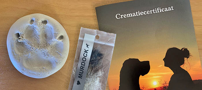 na de crematie wordt een crematiecertificaat verstrekt.