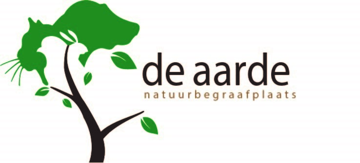 Logo dierennatuurbegraafplaats de Aarde in Grashoek, Limburg.