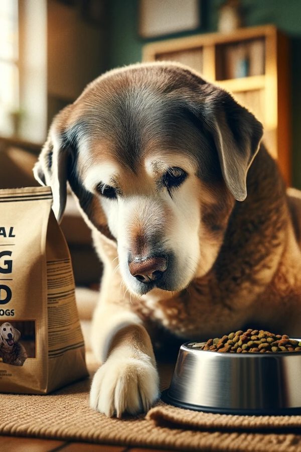 voeding oudere honden. speciaal hondenvoer