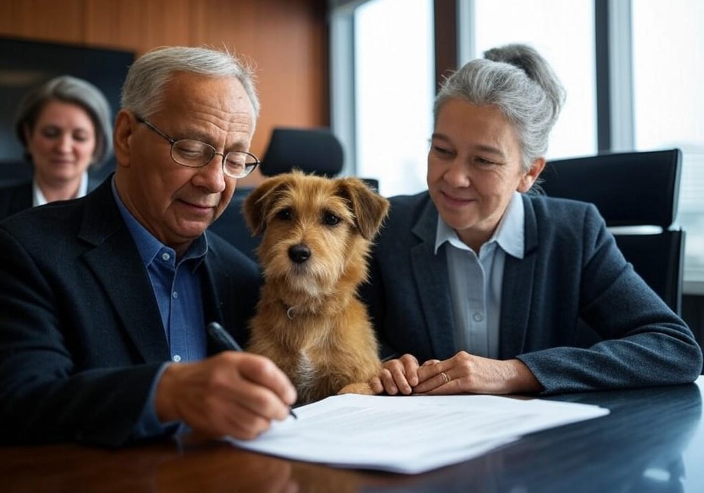 testament opmaken voor opvang hond na overlijden baasjes